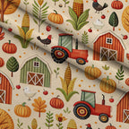Countryside Charm Pattern 5 Minky Fabric — plush minky folded close-up preview (mv-minky-v1:lying)