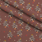 Cowboy Christmas Pattern 3 Minky Fabric — plush minky folded close-up preview (mv-minky-v1:lying)