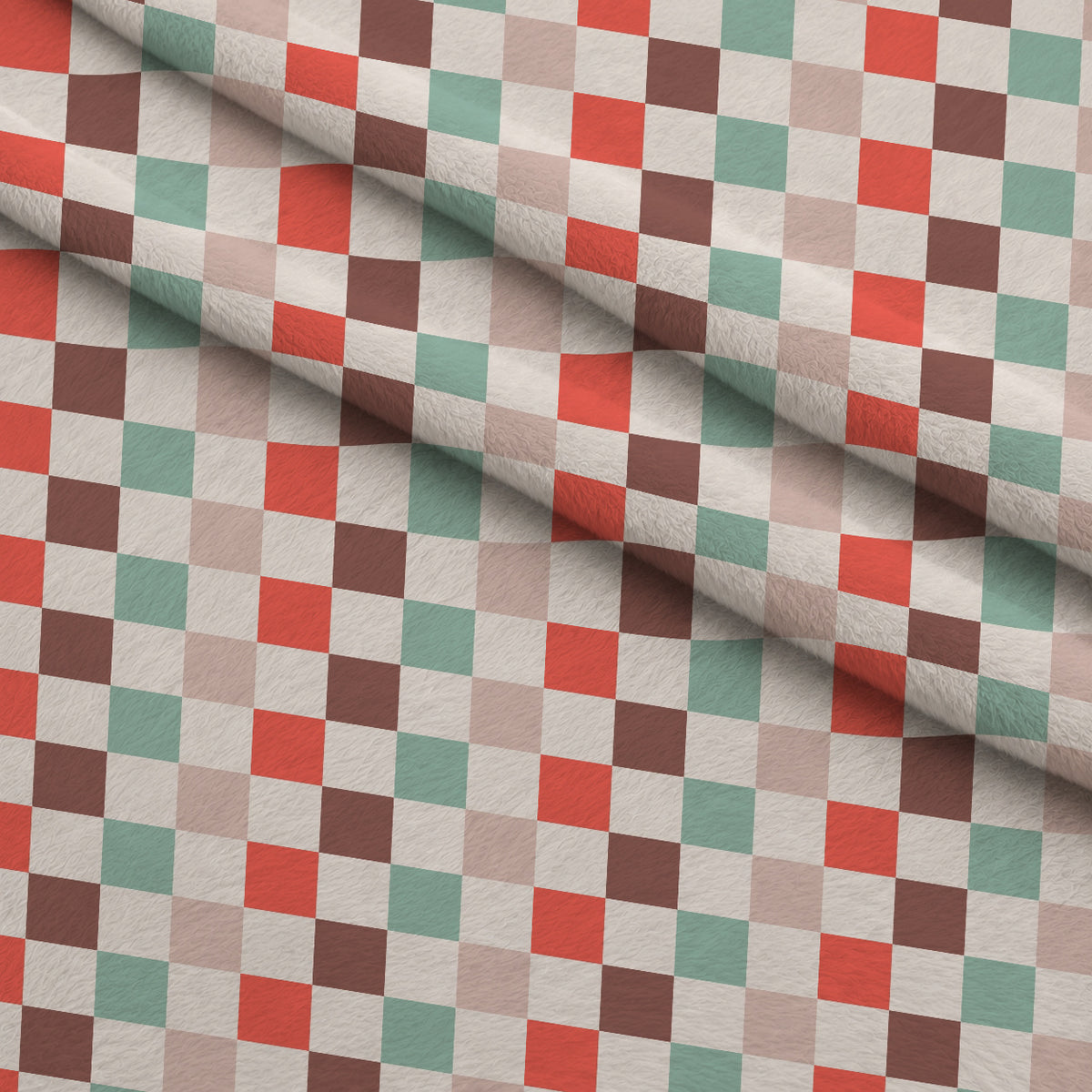 Cowboy Christmas Pattern 7 Minky Fabric — plush minky folded close-up preview (mv-minky-v1:lying)