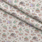 Cozy Cats Pattern Minky Fabric — plush minky folded close-up preview (mv-minky-v1:lying)