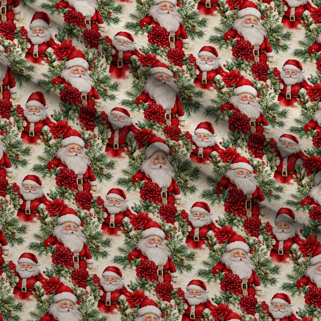 Crimson Christmas Cheer Pattern 2 Minky Fabric — plush minky folded close-up preview (mv-minky-v1:lying)