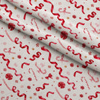 Crimson Holiday Whimsy Pattern 1 Minky Fabric — plush minky folded close-up preview (mv-minky-v1:lying)