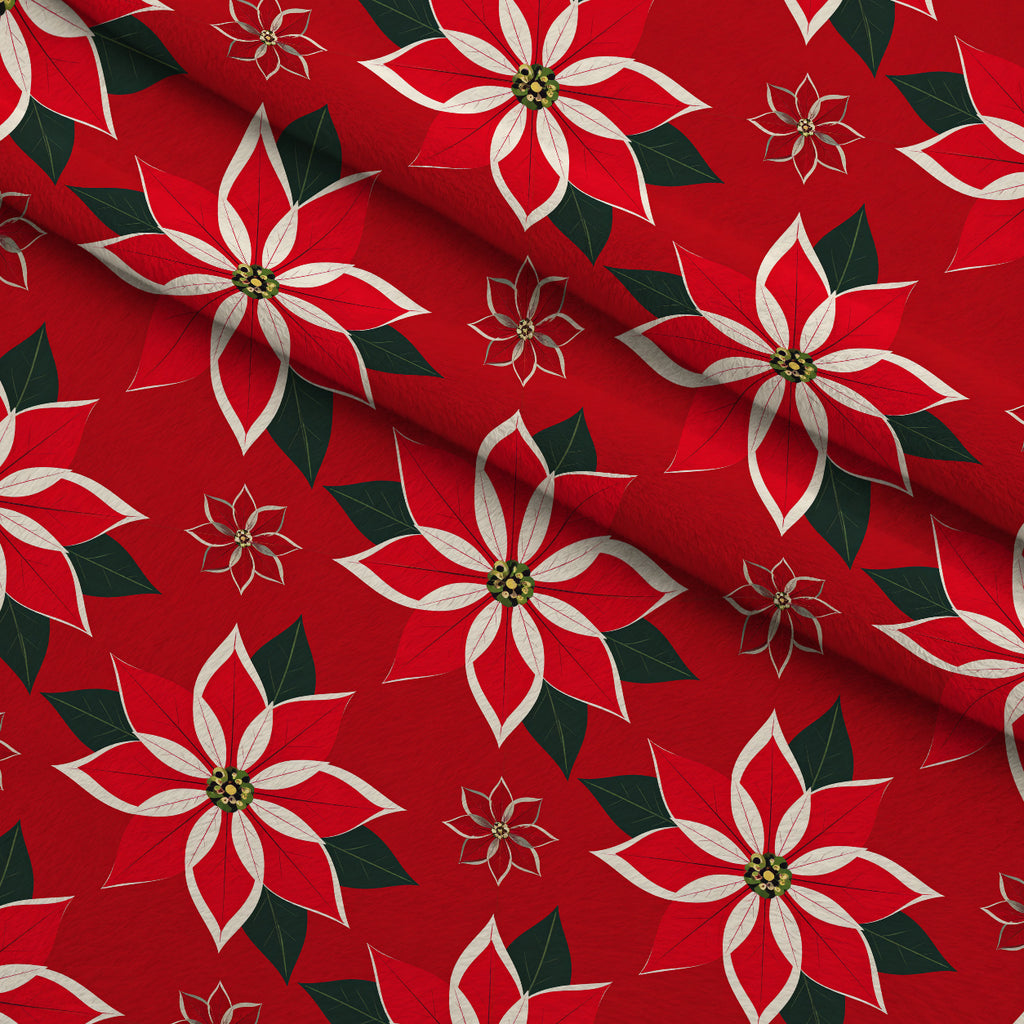 Crimson Holiday Whimsy Pattern 11 Minky Fabric — plush minky folded close-up preview (mv-minky-v1:lying)