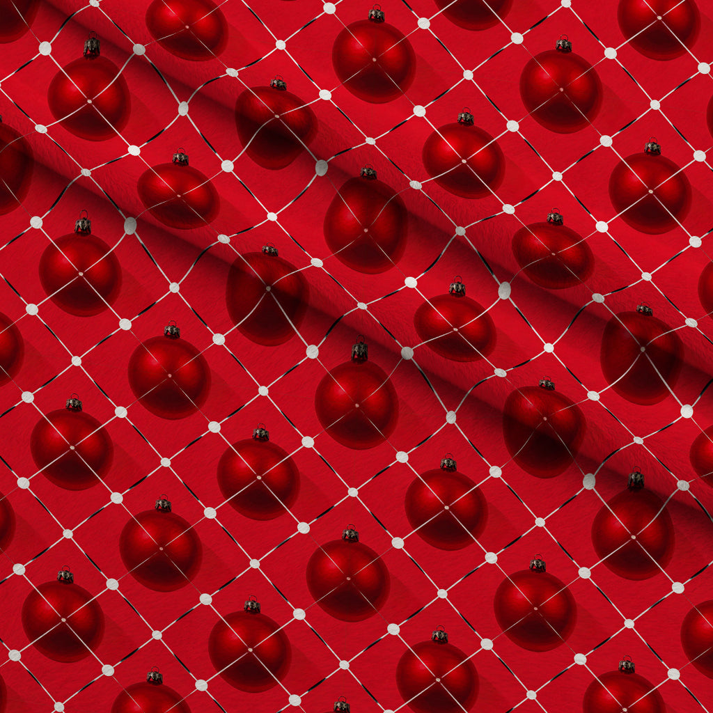 Crimson Holiday Whimsy Pattern 12 Minky Fabric — plush minky folded close-up preview (mv-minky-v1:lying)