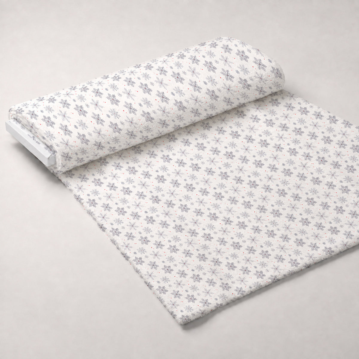 Crimson Holiday Whimsy Pattern 14 Minky Fabric — plush minky unrolled bolt preview (mv-minky-v1:bolt)