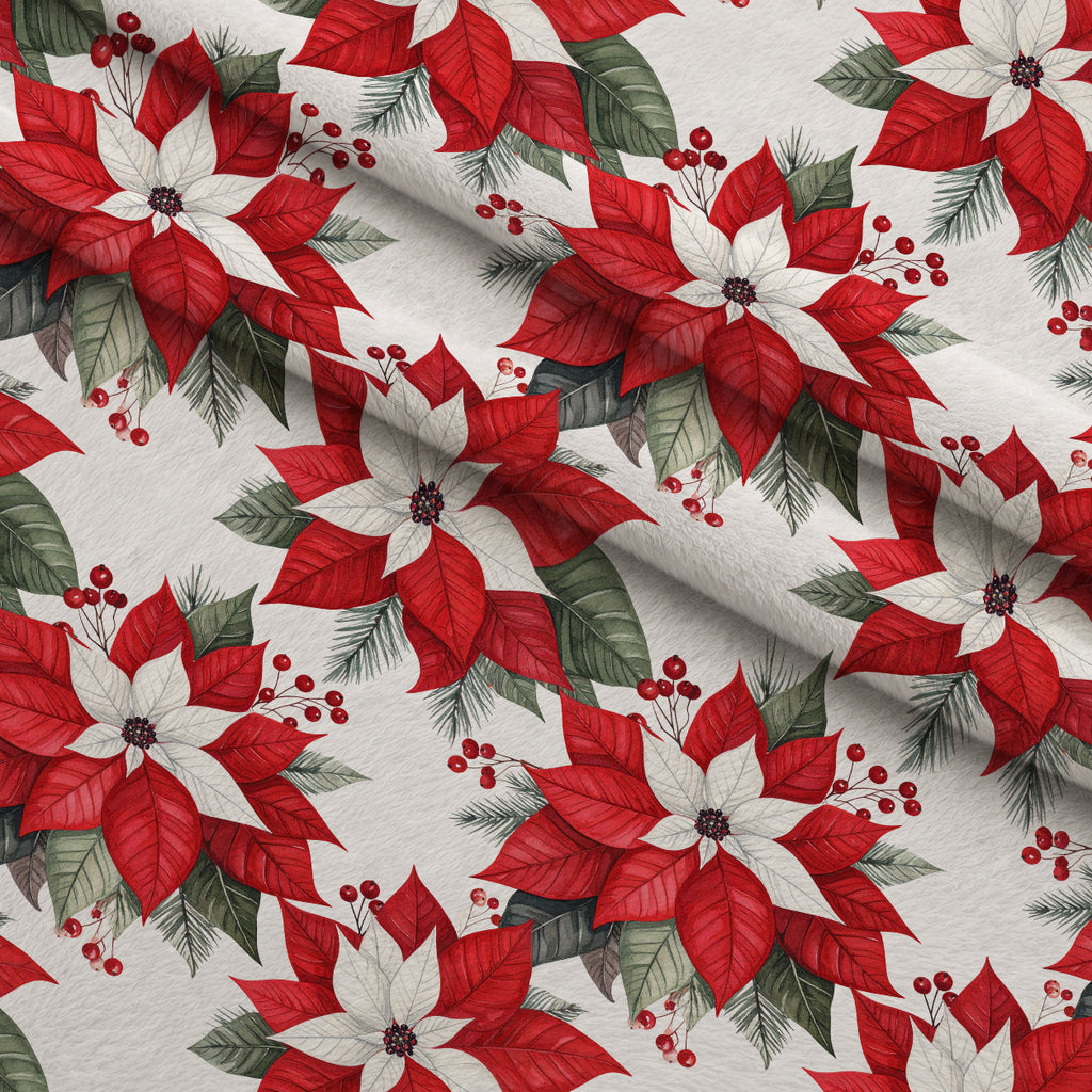 Crimson Holiday Whimsy Pattern 18 Minky Fabric — plush minky folded close-up preview (mv-minky-v1:lying)