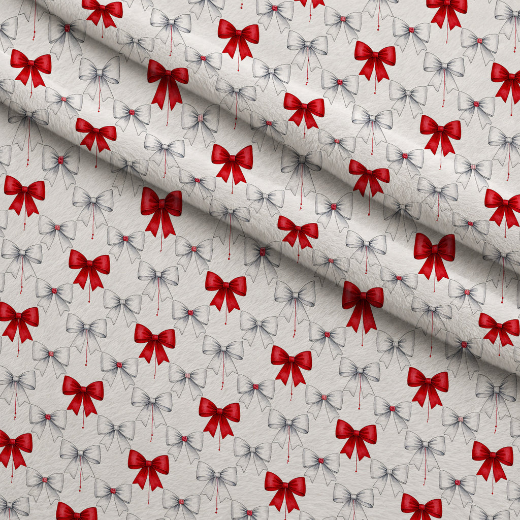 Crimson Holiday Whimsy Pattern 3 Minky Fabric — plush minky folded close-up preview (mv-minky-v1:lying)