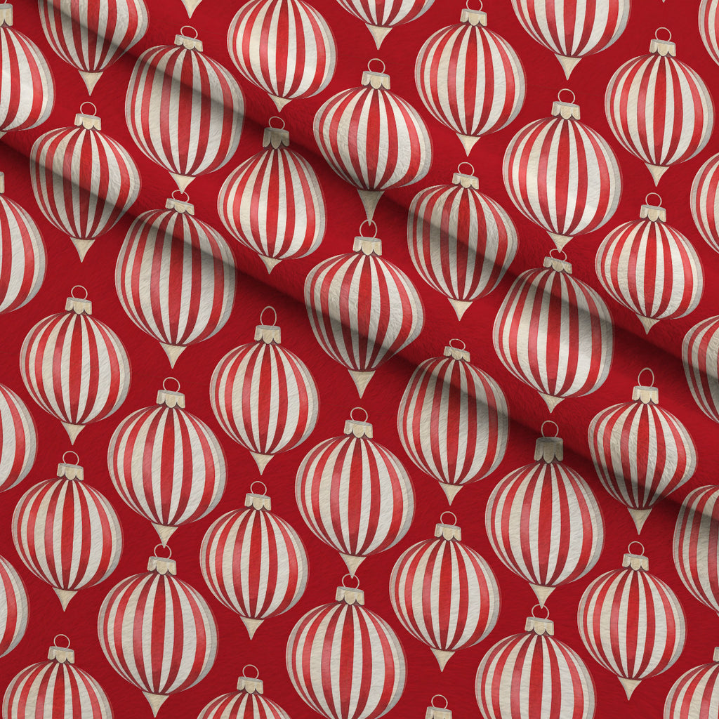 Crimson Holiday Whimsy Pattern 5 Minky Fabric — plush minky folded close-up preview (mv-minky-v1:lying)