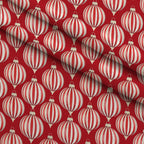Crimson Holiday Whimsy Pattern 5 Minky Fabric — plush minky folded close-up preview (mv-minky-v1:lying)