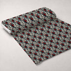 Crimson Thorns Pattern 9 Minky Fabric — plush minky unrolled bolt preview (mv-minky-v1:bolt)