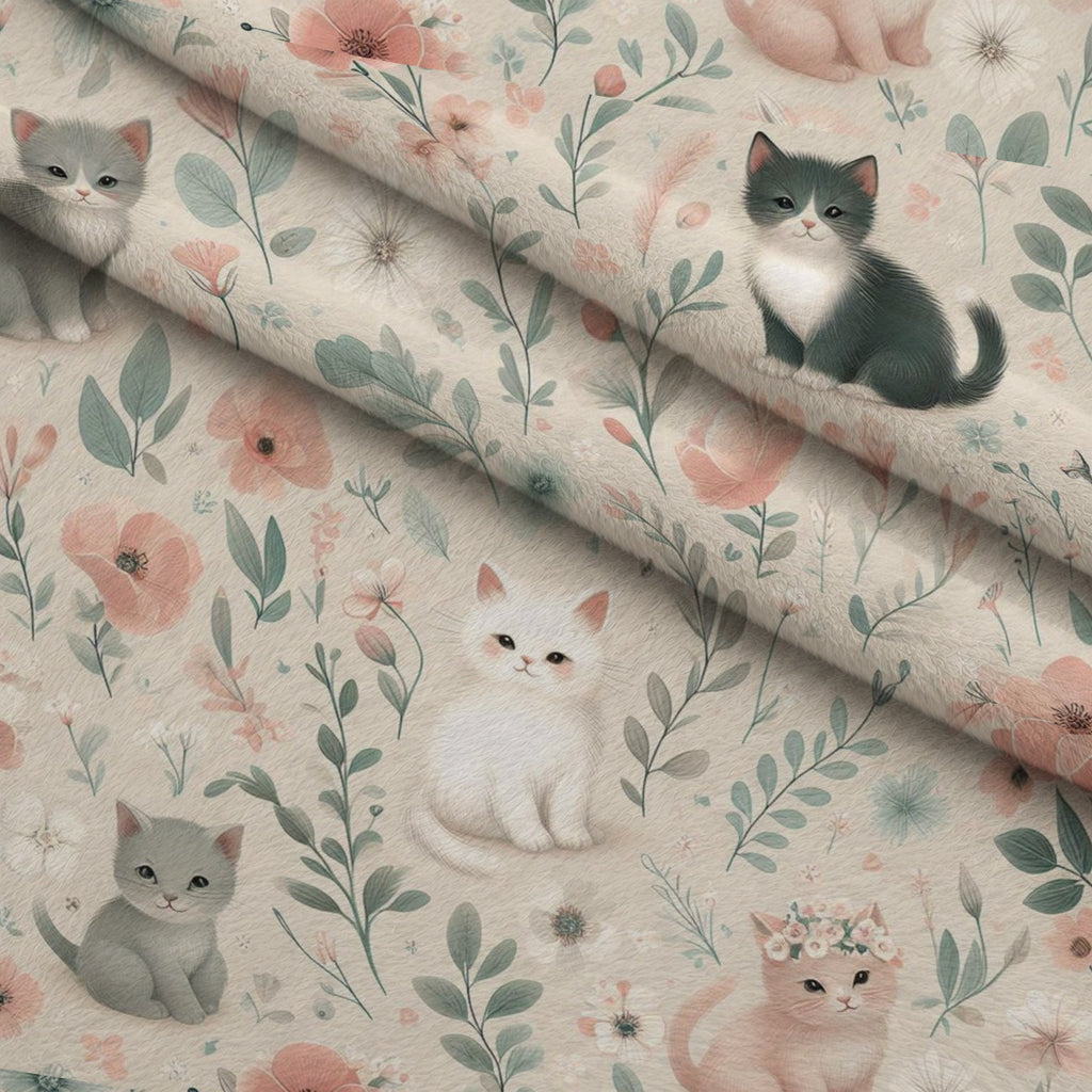 Cubist Canines Pattern 29 Minky Fabric — plush minky folded close-up preview (mv-minky-v1:lying)
