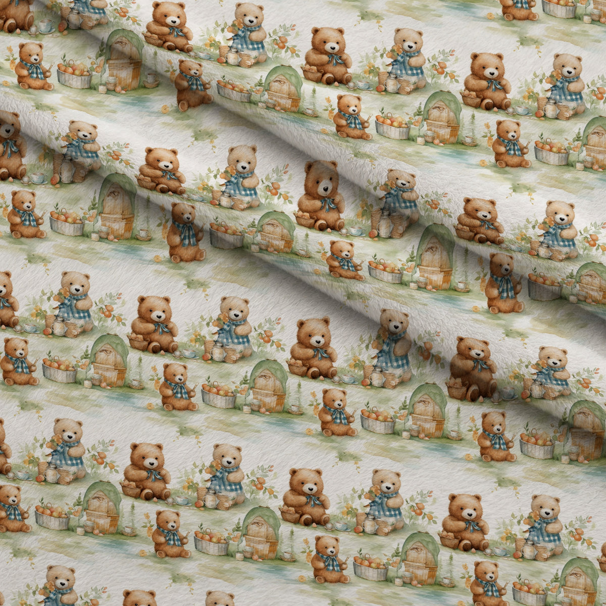 Cuddly Cubs Pattern 1 Minky Fabric — plush minky folded close-up preview (mv-minky-v1:lying)