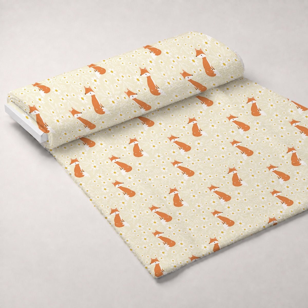 Daisy Den Pattern 3 Minky Fabric — plush minky unrolled bolt preview (mv-minky-v1:bolt)
