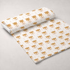 Daisy Den Pattern 4 Minky Fabric — plush minky unrolled bolt preview (mv-minky-v1:bolt)