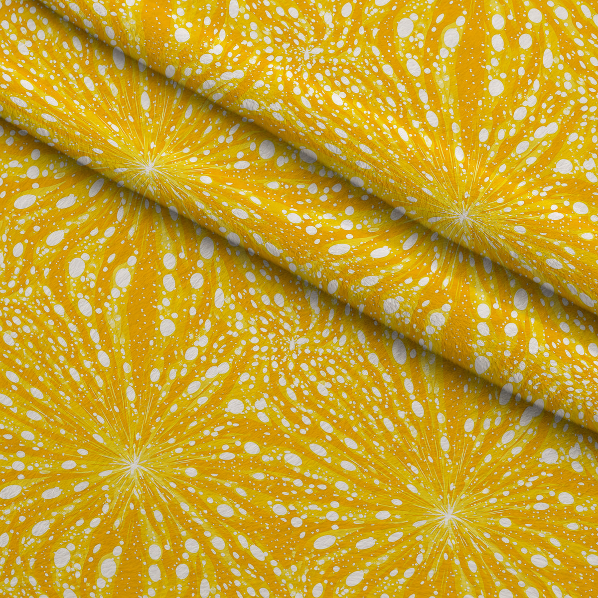Dandelion Sparklers Pattern 18 Minky Fabric — plush minky folded close-up preview (mv-minky-v1:lying)