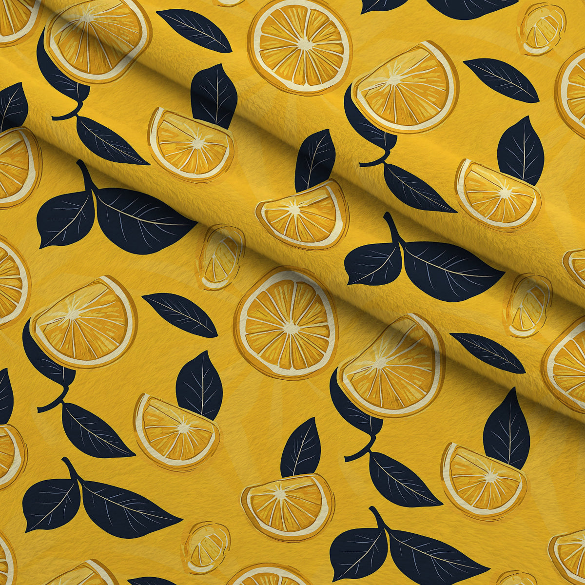 Dandelion Sparklers Pattern 8 Minky Fabric — plush minky folded close-up preview (mv-minky-v1:lying)