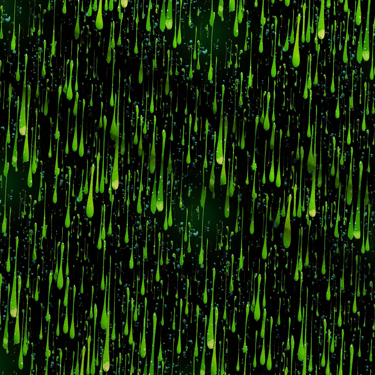Dripping Green Liquid Pattern 4 Minky Fabric — plush minky folded close-up preview (mv-minky-v1:lying)