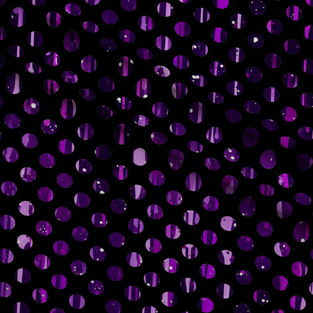 Dripping Purple Liquid Pattern 12 Minky Fabric — plush minky folded close-up preview (mv-minky-v1:lying)