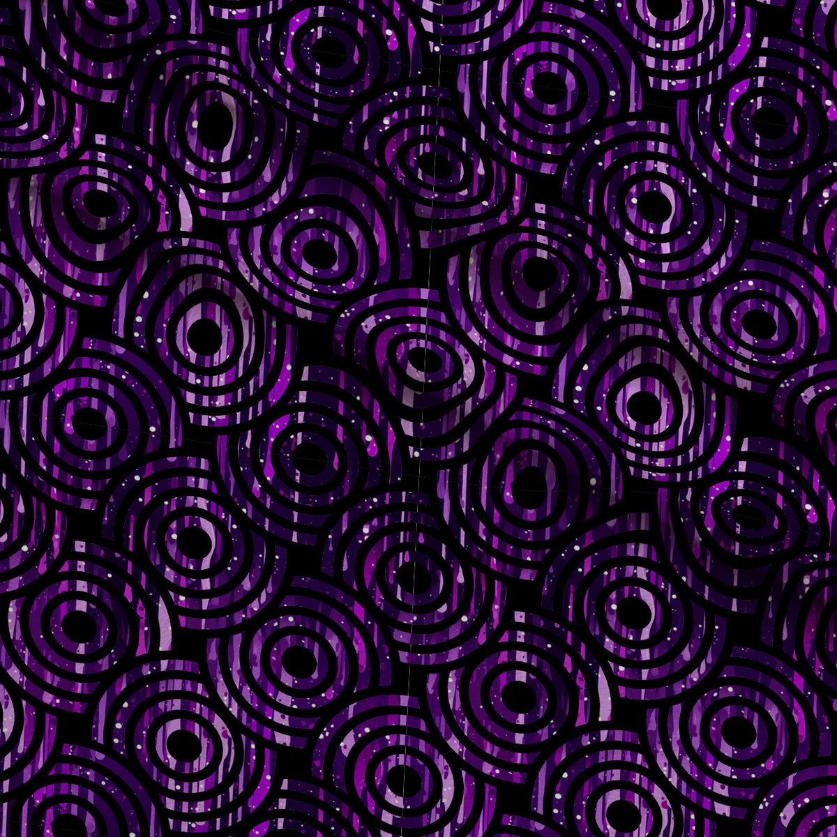 Dripping Purple Liquid Pattern 14 Minky Fabric — plush minky folded close-up preview (mv-minky-v1:lying)