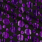 Dripping Purple Liquid Pattern 9 Minky Fabric — plush minky folded close-up preview (mv-minky-v1:lying)