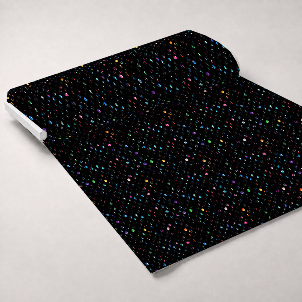 Dripping Rainbow Liquid Pattern 21 Minky Fabric — plush minky unrolled bolt preview (mv-minky-v1:bolt)
