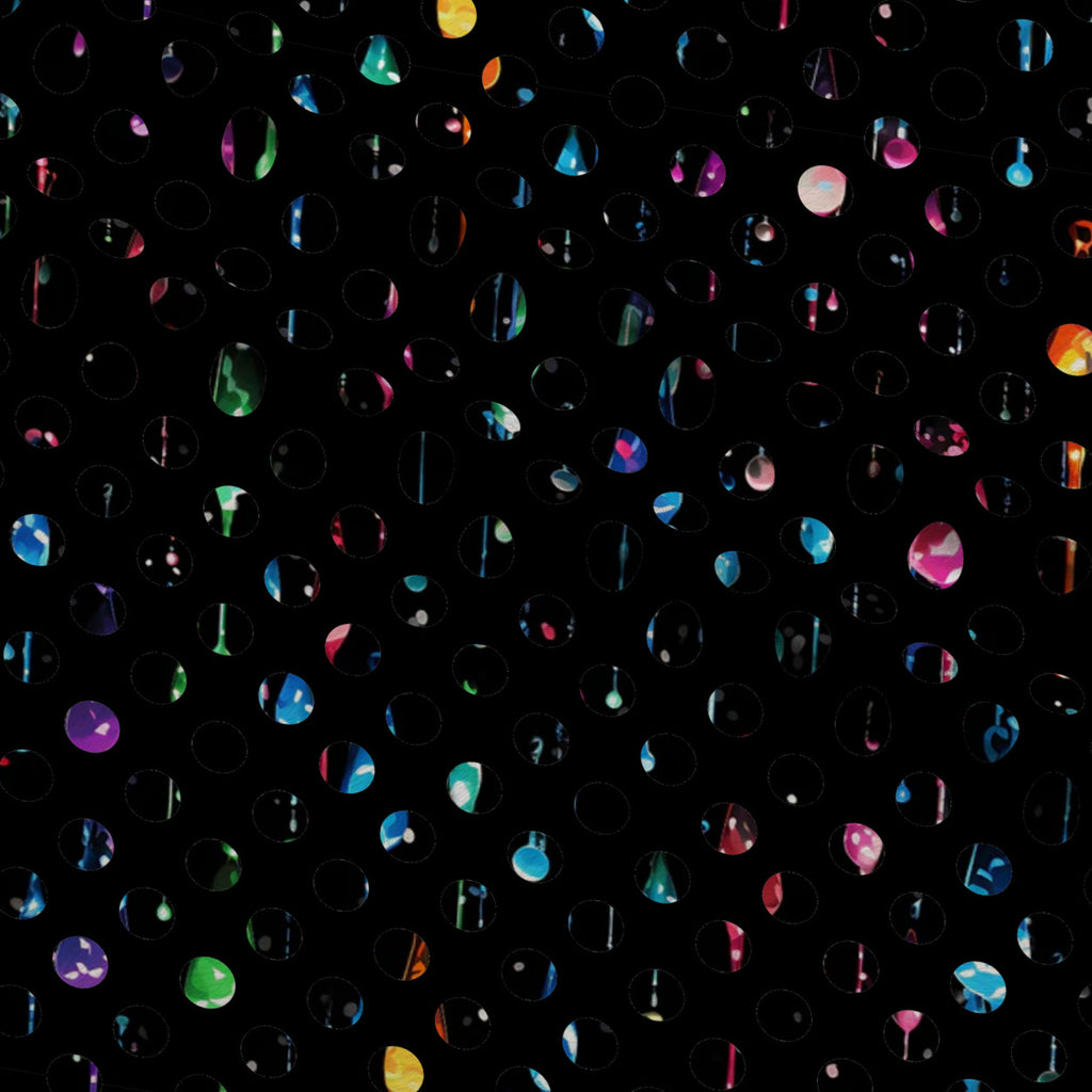 Dripping Rainbow Liquid Pattern 21 Minky Fabric — plush minky folded close-up preview (mv-minky-v1:lying)