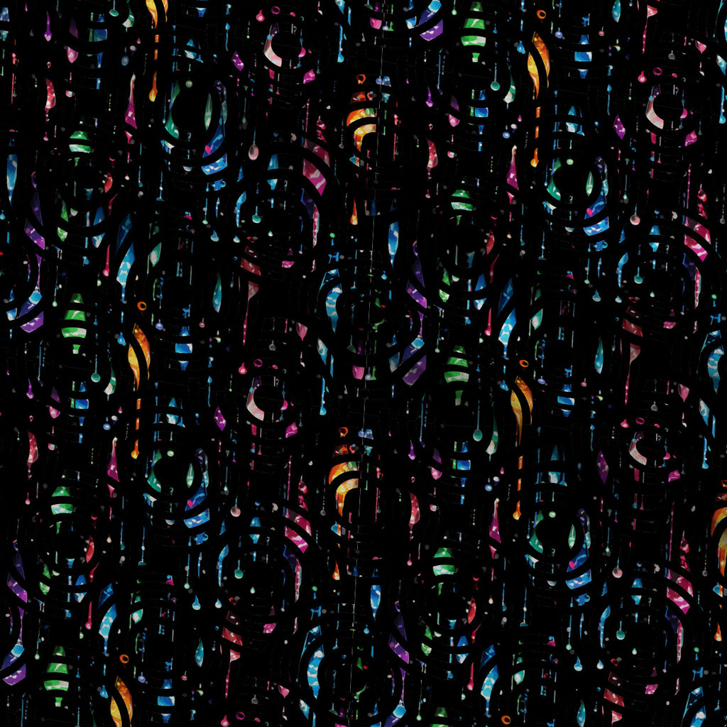 Dripping Rainbow Liquid Pattern 22 Minky Fabric — plush minky folded close-up preview (mv-minky-v1:lying)