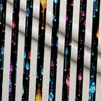 Dripping Rainbow Liquid Pattern 27 Minky Fabric — plush minky folded close-up preview (mv-minky-v1:lying)
