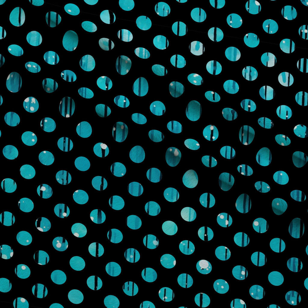 Dripping Turquoise Liquid Pattern 14 Minky Fabric — plush minky folded close-up preview (mv-minky-v1:lying)
