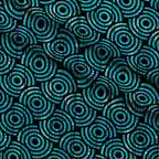 Dripping Turquoise Liquid Pattern 15 Minky Fabric — plush minky folded close-up preview (mv-minky-v1:lying)