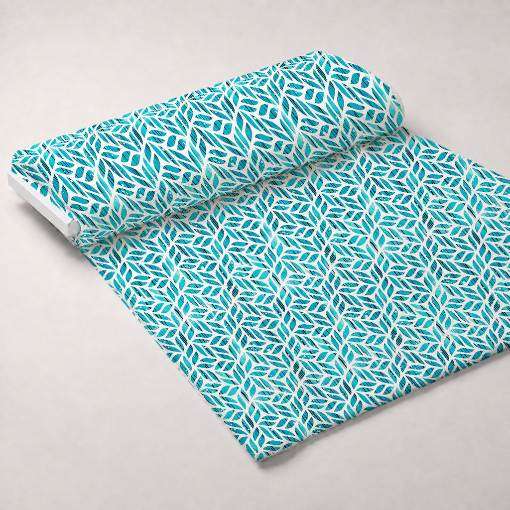 Dripping Turquoise Liquid Pattern 18 Minky Fabric — plush minky unrolled bolt preview (mv-minky-v1:bolt)