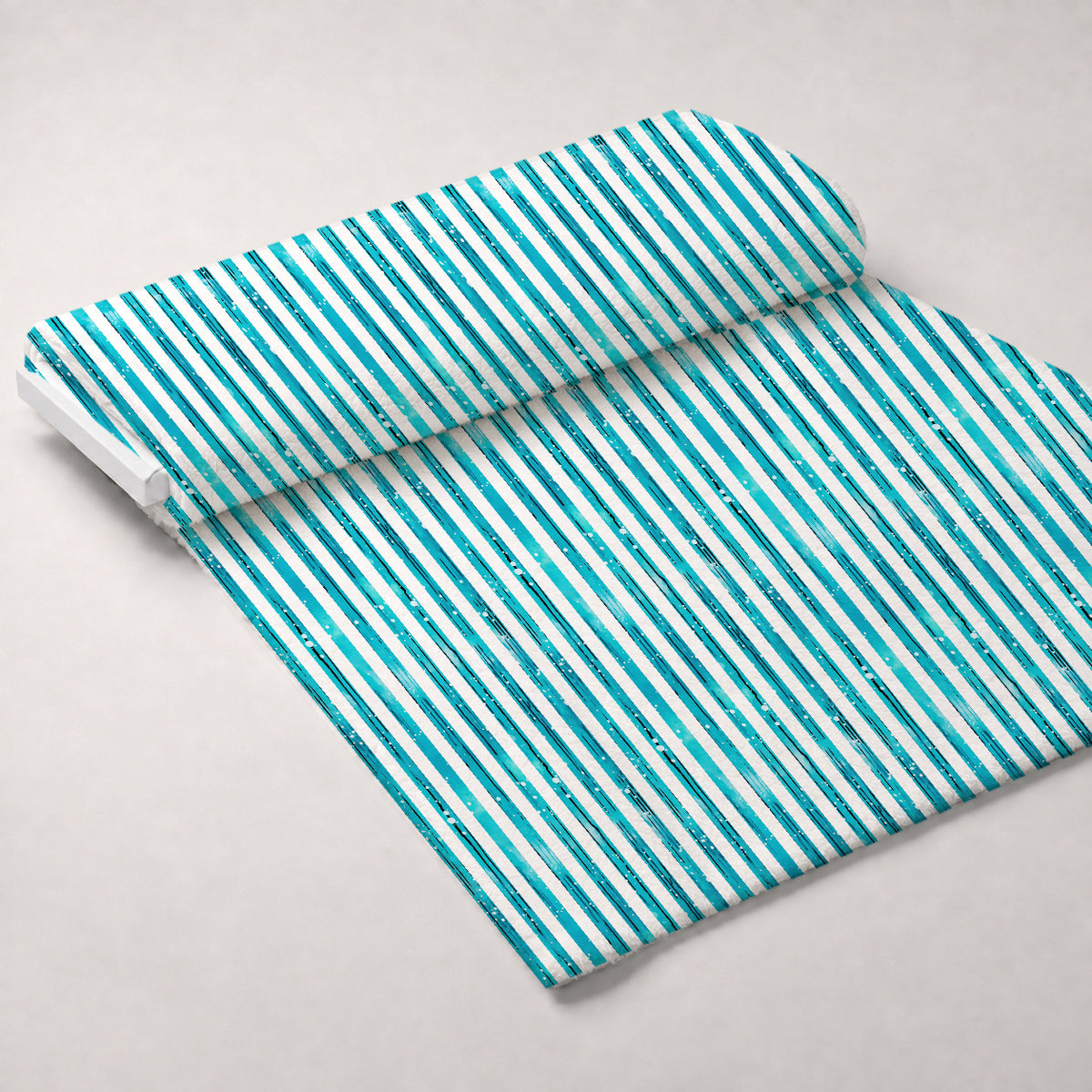 Dripping Turquoise Liquid Pattern 22 Minky Fabric — plush minky unrolled bolt preview (mv-minky-v1:bolt)