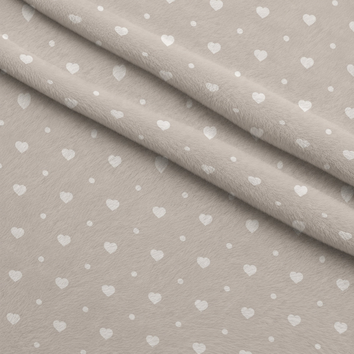 Dusty Blue Hearts Pattern 11 Minky Fabric — plush minky folded close-up preview (mv-minky-v1:lying)