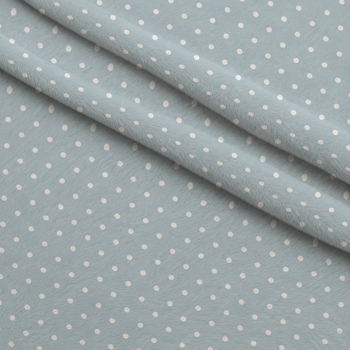 Dusty Blue Hearts Pattern 13 Minky Fabric — plush minky folded close-up preview (mv-minky-v1:lying)