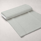 Dusty Blue Hearts Pattern 3 Minky Fabric — plush minky unrolled bolt preview (mv-minky-v1:bolt)