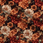 Ember Bloom Pattern 5 Minky Fabric — plush minky folded close-up preview (mv-minky-v1:lying)