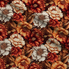 Ember Bloom Pattern 6 Minky Fabric — plush minky folded close-up preview (mv-minky-v1:lying)