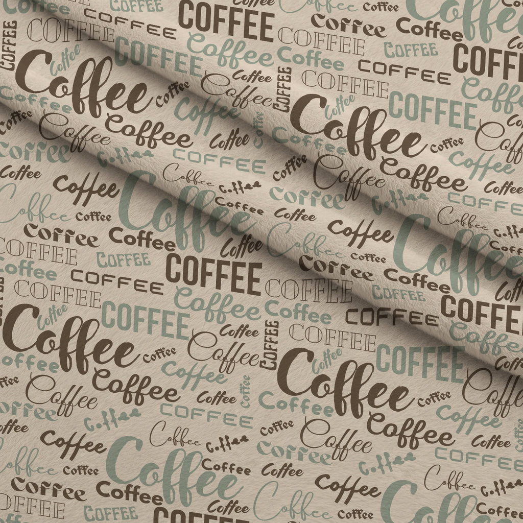 Espresso Lettering Pattern 10 Minky Fabric — plush minky folded close-up preview (mv-minky-v1:lying)