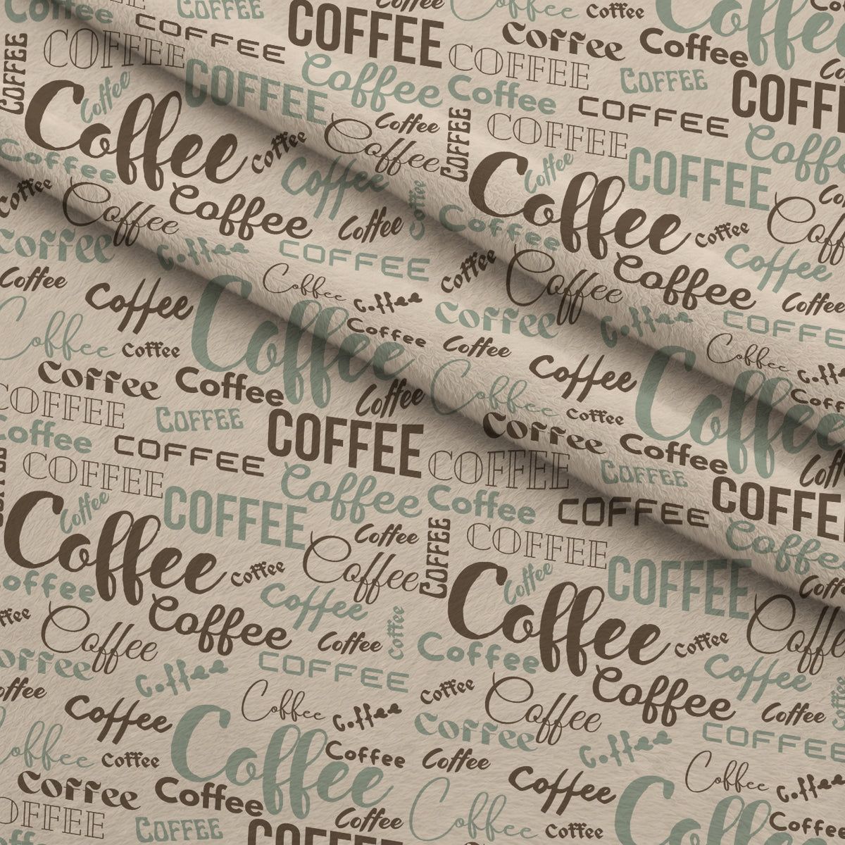 Espresso Lettering Pattern 10 Minky Fabric — plush minky folded close-up preview (mv-minky-v1:lying)