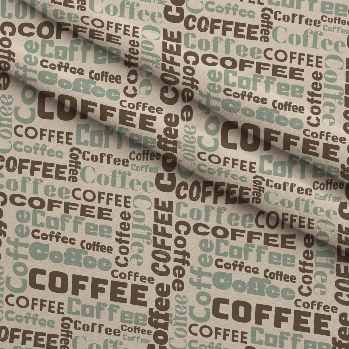 Espresso Lettering Pattern 11 Minky Fabric — plush minky folded close-up preview (mv-minky-v1:lying)