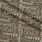 Espresso Lettering Pattern 15 Minky Fabric — plush minky folded close-up preview (mv-minky-v1:lying)