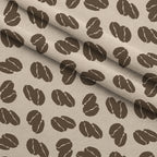 Espresso Lettering Pattern 16 Minky Fabric — plush minky folded close-up preview (mv-minky-v1:lying)