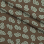 Espresso Lettering Pattern 17 Minky Fabric — plush minky folded close-up preview (mv-minky-v1:lying)