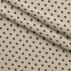 Espresso Lettering Pattern 2 Minky Fabric — plush minky folded close-up preview (mv-minky-v1:lying)