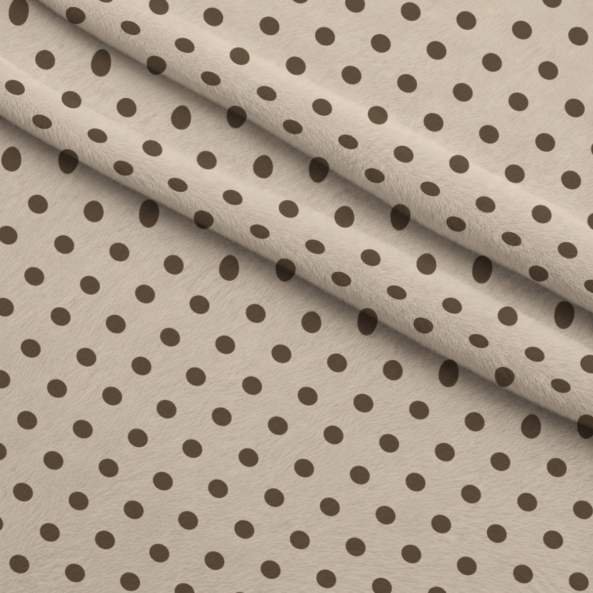 Espresso Lettering Pattern 2 Minky Fabric — plush minky folded close-up preview (mv-minky-v1:lying)