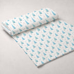 Evergreen Christmas Cheer Pattern 10 Minky Fabric — plush minky unrolled bolt preview (mv-minky-v1:bolt)