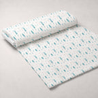 Evergreen Christmas Cheer Pattern 14 Minky Fabric — plush minky unrolled bolt preview (mv-minky-v1:bolt)