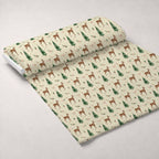 Evergreen Christmas Cheer Pattern 23 Minky Fabric — plush minky unrolled bolt preview (mv-minky-v1:bolt)