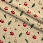 Evergreen Christmas Cheer Pattern 7 Minky Fabric — plush minky folded close-up preview (mv-minky-v1:lying)