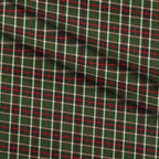 Evergreen Hearth Plaid Pattern 3 Minky Fabric — plush minky folded close-up preview (mv-minky-v1:lying)